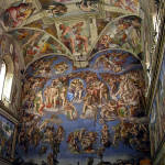 Chapelle Sixtine, Vatican, Rome, Latium. Auteur et Copyright Marco Ramerini