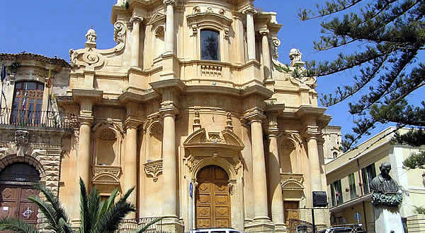 La Chiesa di San Domenico, Noto, Siracusa, Sicilia. Autore e Copyright Marco Ramerini