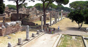 Ostia Antica, Rome, Latium. Auteur et Copyright Marco Ramerini