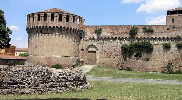 Rocca Sforzesca, Imola, Émilie-Romagne. Auteur et Copyright Marco Ramerini