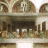 Réfectoire (Cenacolo) du couvent dominicain de Santa Maria delle Grazie, Milan. Auteur: Léonard de Vinci. No Copyright