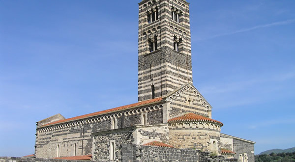 Chiesa di Santa Trinita di Saccargia, Codrongianus, Sardegna. Autore e Copyright Marco Ramerini