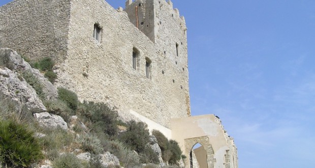 Castello di Montechiaro, Palma di Montechiaro, Agrigento, Sicilia. Autore e Copyright Marco Ramerini