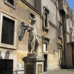 Cortile d'onore, Castel Sant'Angelo (Mausoleo di Adriano), Roma. Autore e Copyright Marco Ramerini