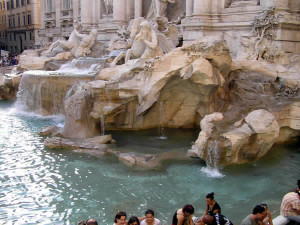 Fontana di Trevi, Roma, Italia. Autore e Copyright Marco Ramerini.