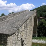 Il Ponte Alidosi, Castel del Rio, Bologna. Autore e Copyright Marco Ramerini.