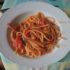 Spaghetti all'Amatriciana. Autore e Copyright Laura Ramerini